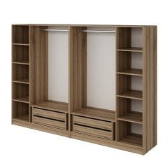 Minar Kale 6 Bölmeli 4 Ç Giyinme Dolabı Dore