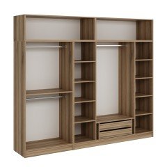 Minar Kale 6 Kapaklı 2 Ç Dolap Ve Yüklük Dore Antrasit