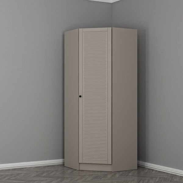 Kale 1 Kapaklı Köşe Dolap Kumtaşı Mebran Panjur