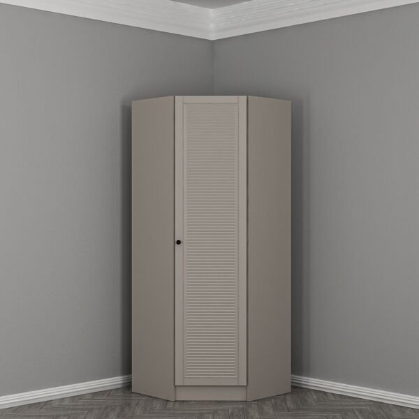 Kale 1 Kapaklı Köşe Dolap Kumtaşı Mebran Panjur