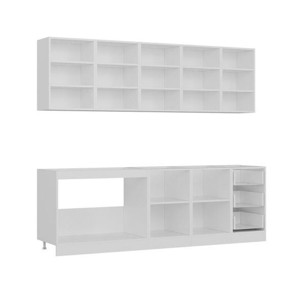 Minar 245 Cm Mutfak Dolabı Beyaz 245-B3