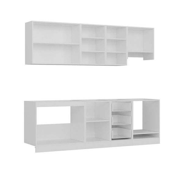 Minar 245 Cm Mutfak Dolabı Beyaz 245-B6