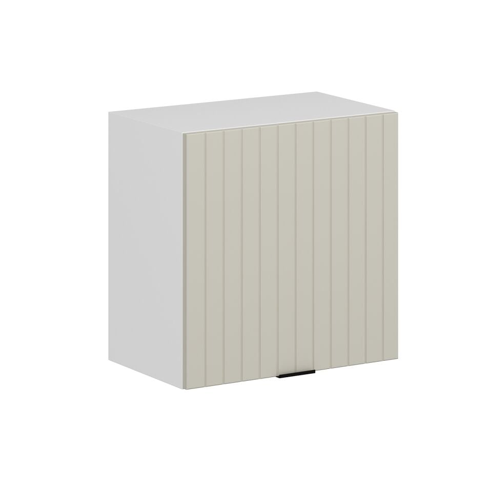 Alvinka Mutfak Modül Mbr_B Üst 1Dk1R 60-H60Cm Dolap Beyaz Kumtaşı