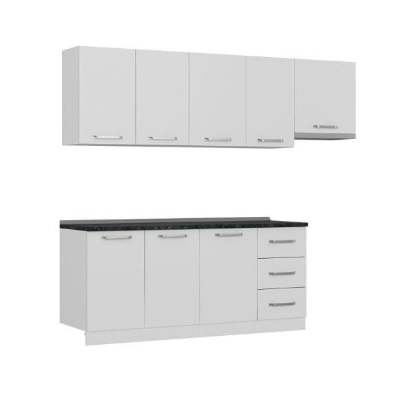 Minar 245 Cm Mutfak Dolabı Beyaz 245-B8