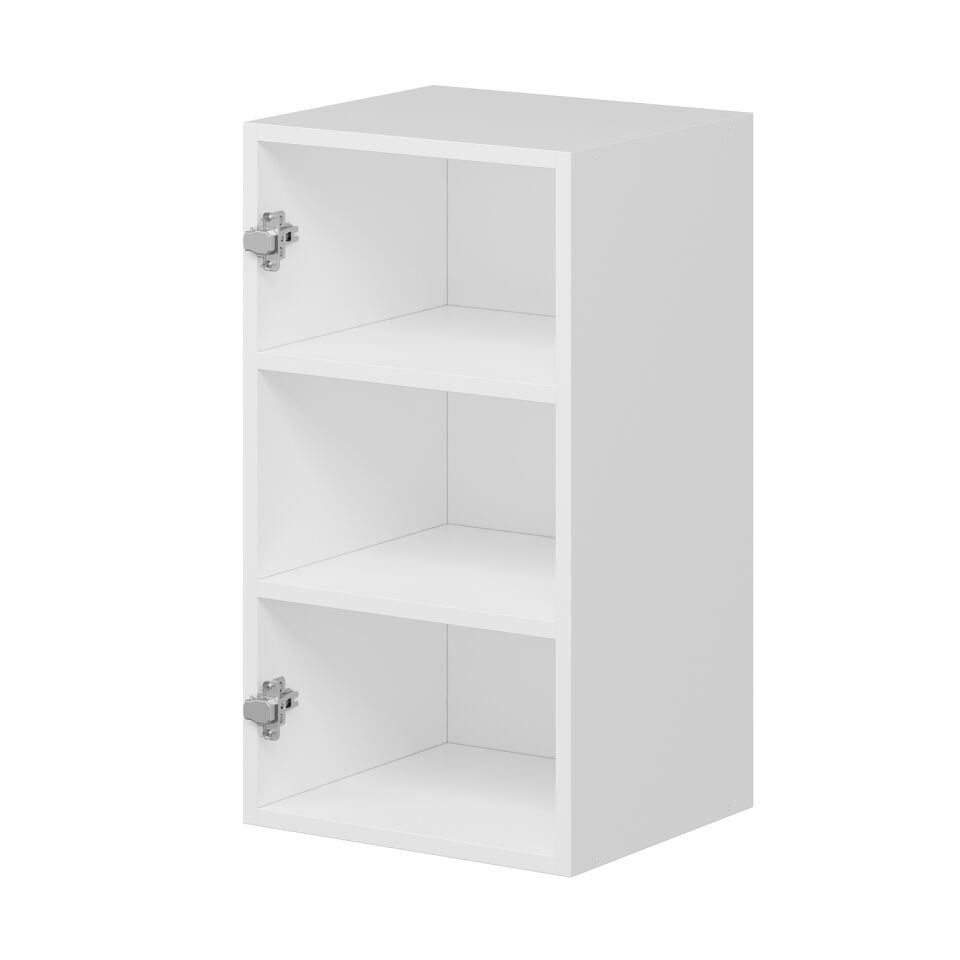 Alvinka Mutfak Modül Mbr_B Üst 1Dk2R 40-H72Cm Dolap Beyaz Kumtaşı Mdf