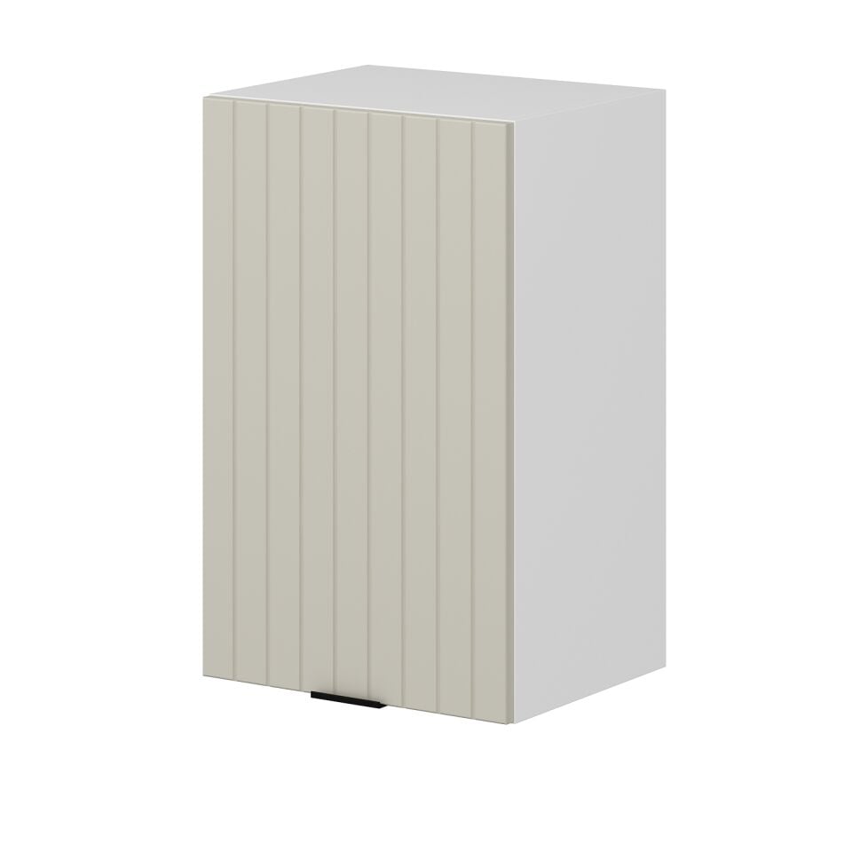 Alvinka Mutfak Modül Mbr_B Üst 1Dk2R 45-H72Cm Dolap Beyaz Kumtaşı