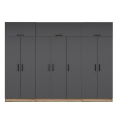 Minar Kale 7 Kapaklı 2 Ç Dolap Ve Yüklük Dore Antrasit