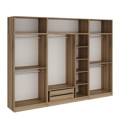 Minar Kale 7 Kapaklı 2 Ç Dolap Ve Yüklük Dore Antrasit