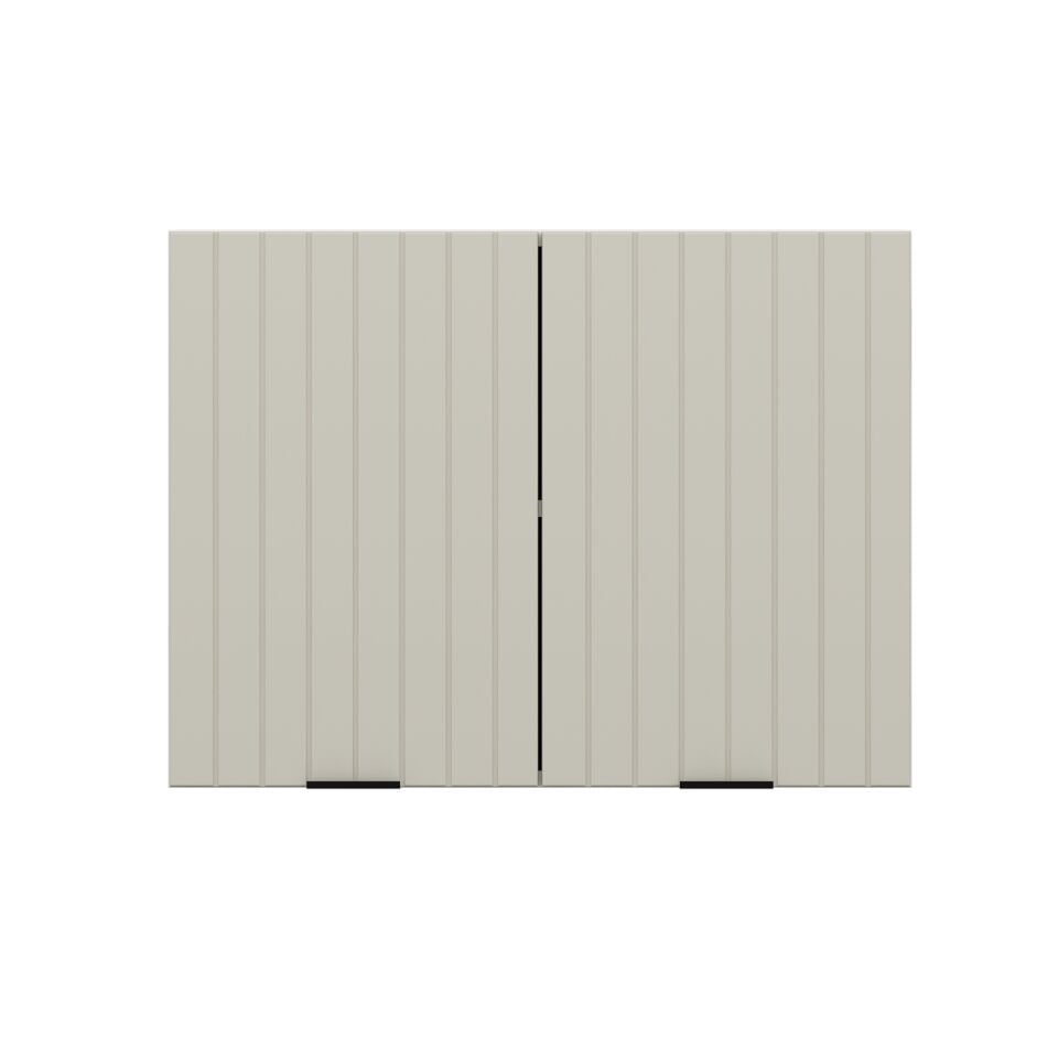 Alvinka Mutfak Modül Mbr_B Üst 2Dk1R 80-H60Cm Dolap Beyaz Kumtaşı