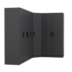 Minar Kale 7 Kapaklı 2 Ç Köşe Dolap Antrasit