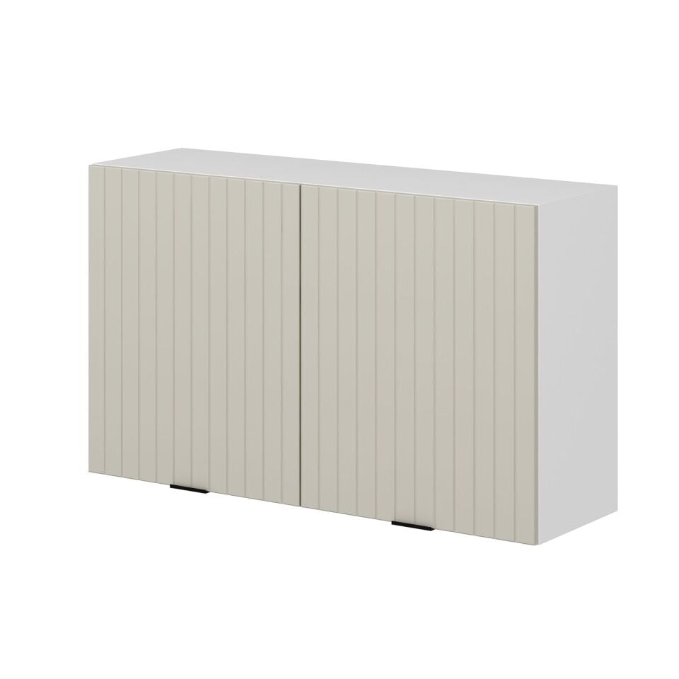 Alvinka Mutfak Modül Mbr_B Üst 2Dk1R 120-H72Cm Dolap Beyaz Kumtaşı