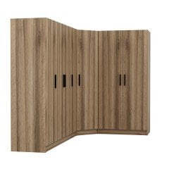 Minar Kale 7 Kapaklı 2 Ç Köşe Dolap Dore