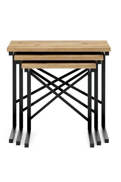 Cera Zg1 3Lü Zigon Sehpa - Atlantik Çam