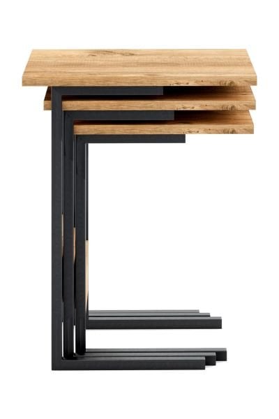 Cera Zg3 3'Lü Eko Zigon Sehpa - Atlantik Çam