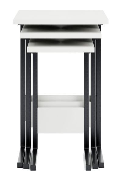 Cera Zg3 3'Lü Eko Zigon Sehpa - Beyaz