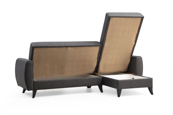 Alkon Sandıklı Bazalı L Köşe Koltuk