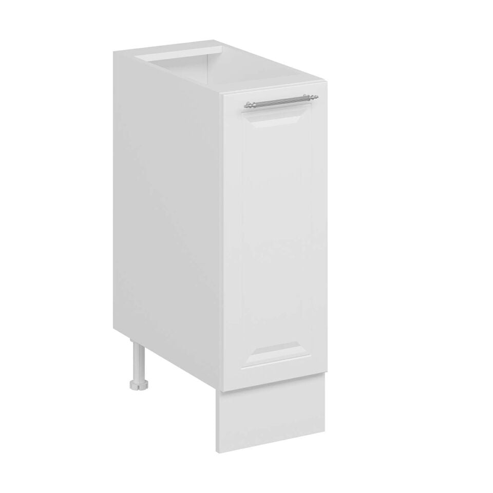 Alvinka Mutfak Modül Alt 1Dk 30Cm Mbr C  Beyaz  Beyaz Mdf Gövde