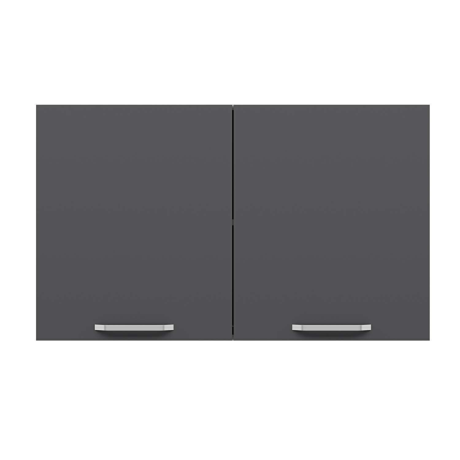 もったんページ Alvinka Mutfak Modül Duz Üst 2Dk1R 120-H72Cm Dolap Beyaz Antrasit Mdf
