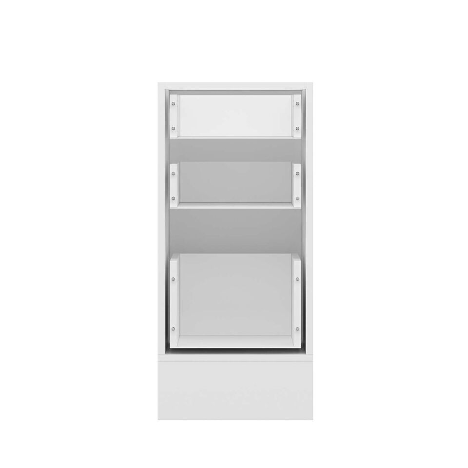 Alvinka Mutfak Modül Hg_J Alt 3Ç1B2K 40Cm Dolap Beyaz Antrasit