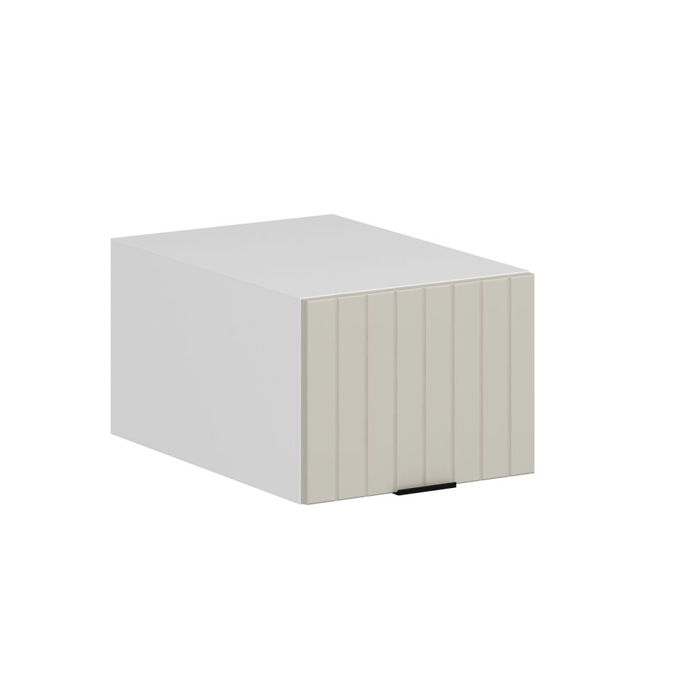 Alvinka Mutfak Modül Mbr_B Üst 1Yk 40-H30Cm Yuk Dolap Beyaz Kumtaşı