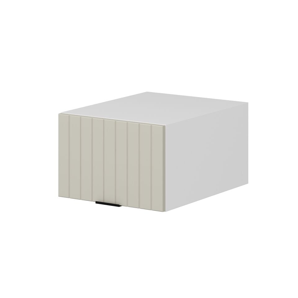 Alvinka Mutfak Modül Mbr_B Üst 1Yk 45-H30Cm Yuk Dolap Beyaz Kumtaşı