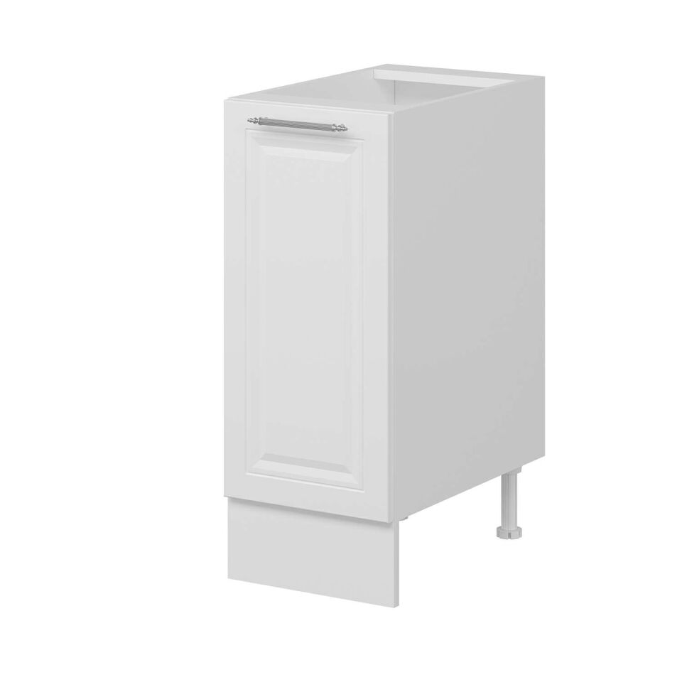 Alvinka Mutfak Modül Alt 1Dk 35Cm Mbr C  Beyaz  Beyaz Suntalam Gövde