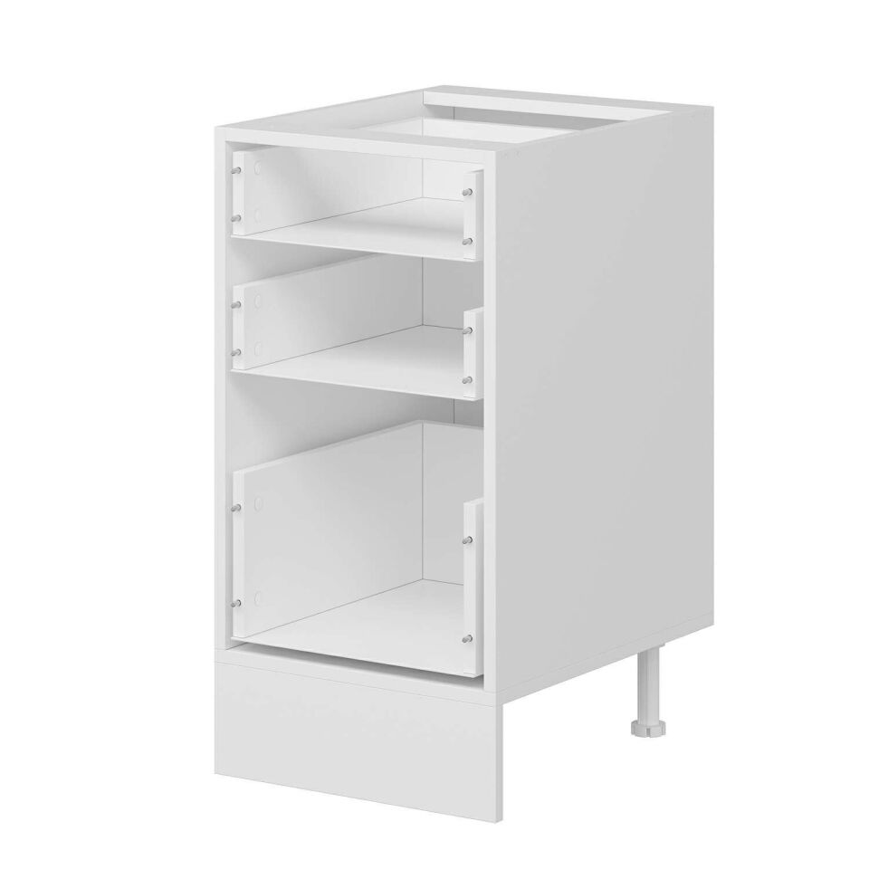 Alvinka Mutfak Modül Hg_J Alt 3Ç1B2K 45Cm Dolap Beyaz Antrasit