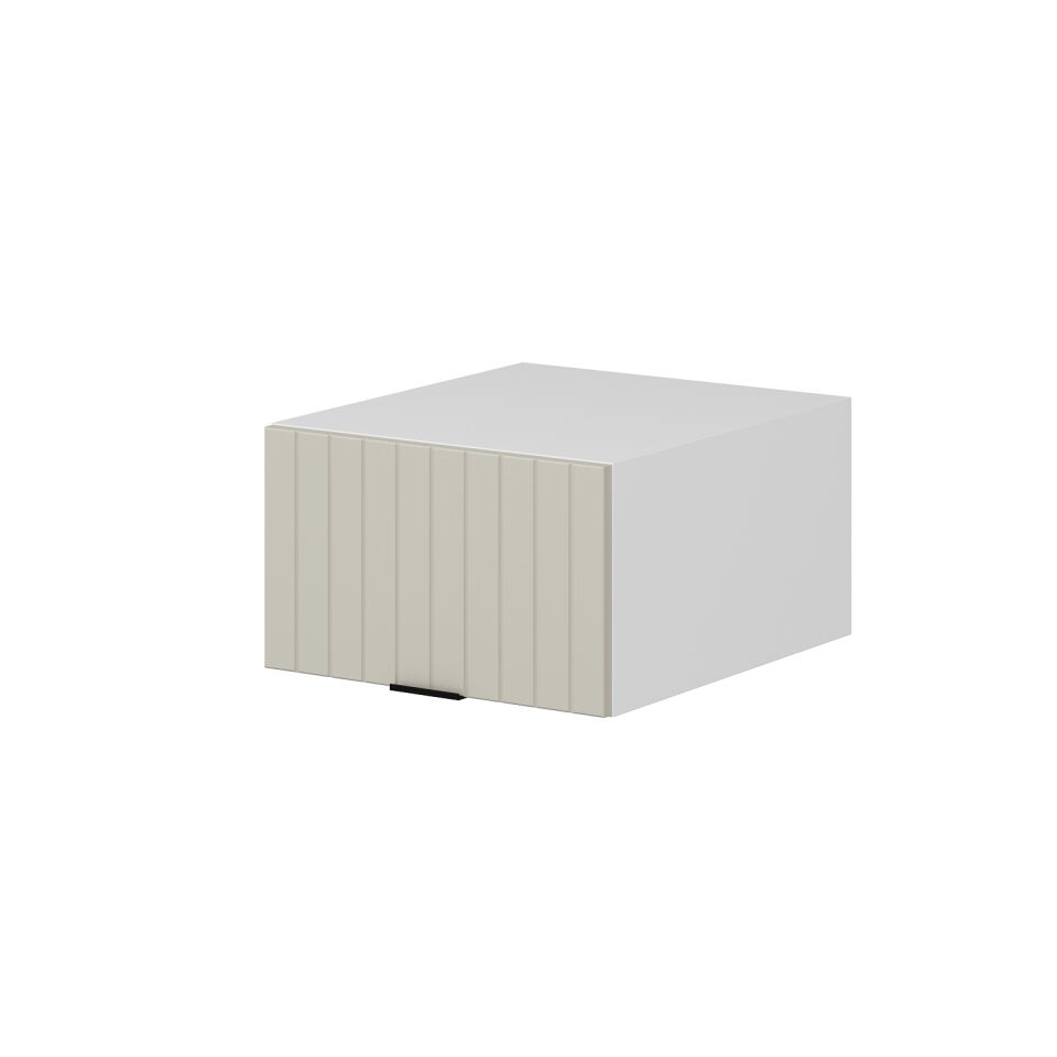 Alvinka Mutfak Modül Mbr_B Üst 1Yk 50-H30Cm Yuk Dolap Beyaz Kumtaşı