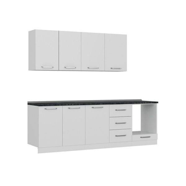 Minar 250 Cm Mutfak Dolabı Beyaz 250-B3