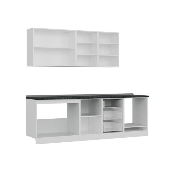 Minar 250 Cm Mutfak Dolabı Beyaz 250-B3