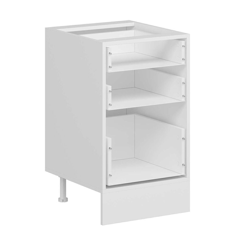 Alvinka Mutfak Modül Hg_J Alt 3Ç1B2K 50Cm Dolap Beyaz Antrasit