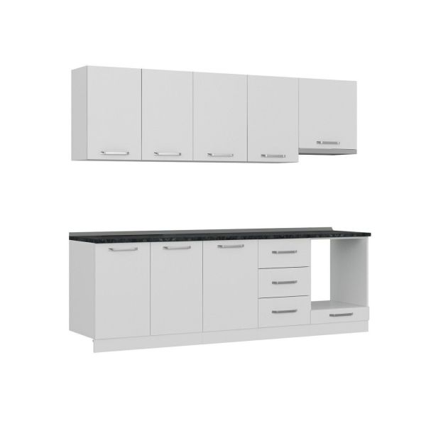 Minar 250 Cm Mutfak Dolabı Beyaz 250-B5