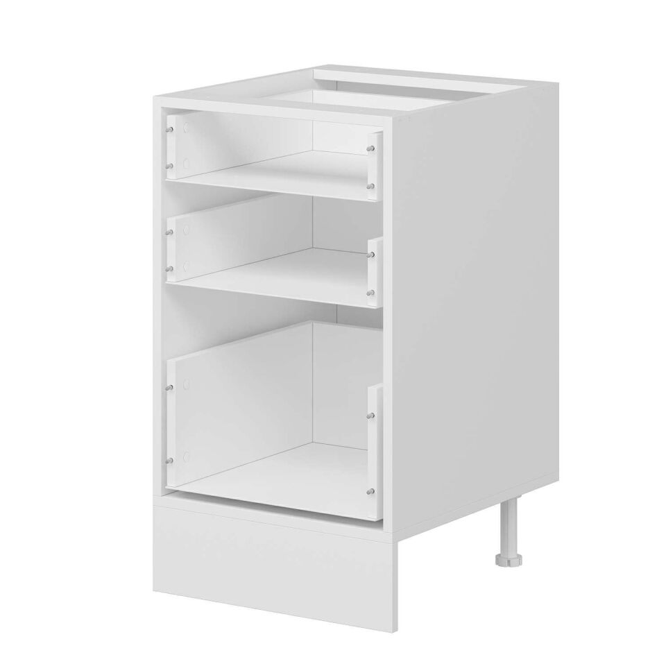 Alvinka Mutfak Modül Hg_J Alt 3Ç1B2K 50Cm Dolap Beyaz Beyaz