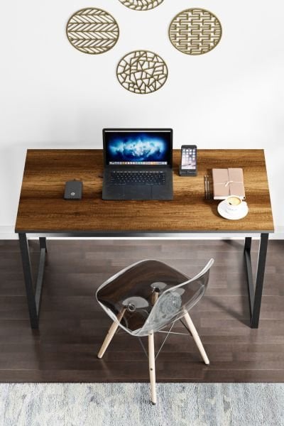 Cera Çalışma Masası 120 - Barok Ceviz