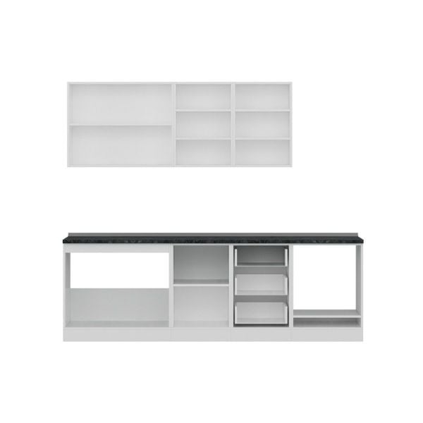 Minar 250 Cm Mutfak Dolabı Beyaz 250-B6