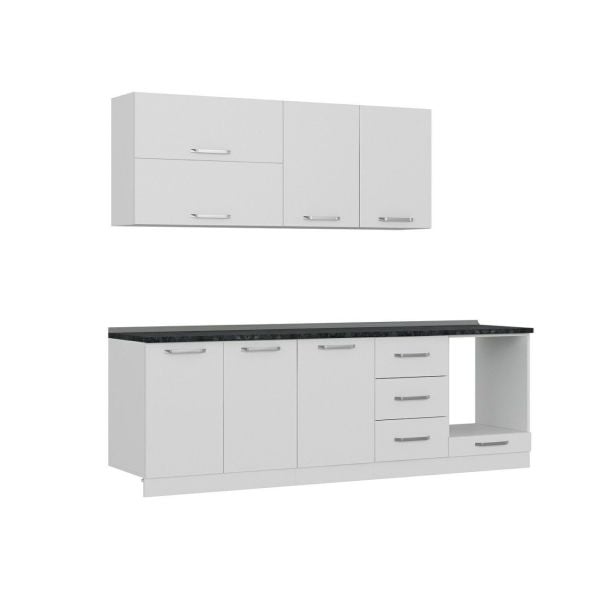 Minar 250 Cm Mutfak Dolabı Beyaz 250-B6