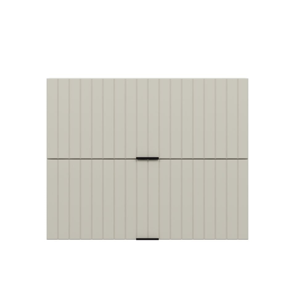 Alvinka Mutfak Modül Mbr_B Üst 2Yk1R 90-H72Cm Dolap Beyaz Kumtaşı Mdf