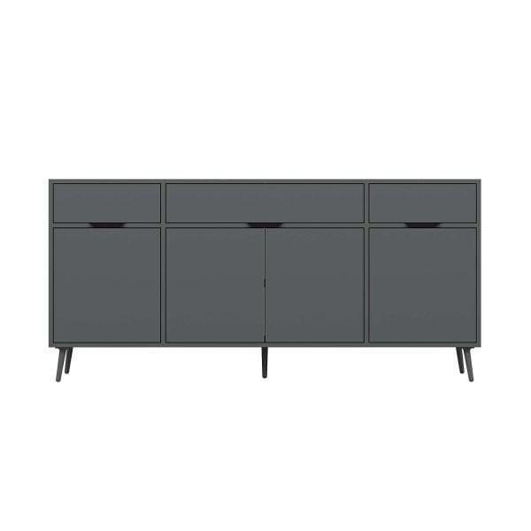 Elina Ayaklı Konsol - Antrasit/Antrasit