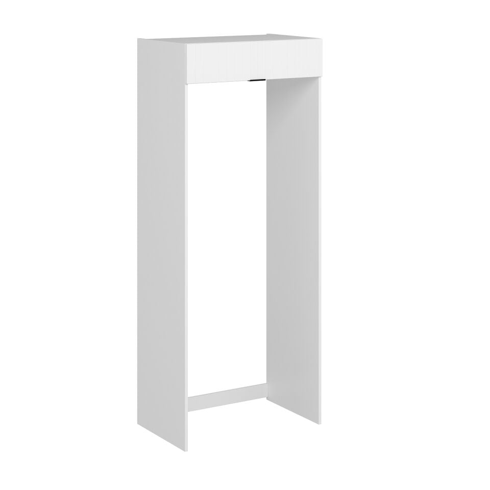 Alvinka Mutfak Modül Mbr_B 90-H222Cm Buz Dolabı Beyaz Beyaz