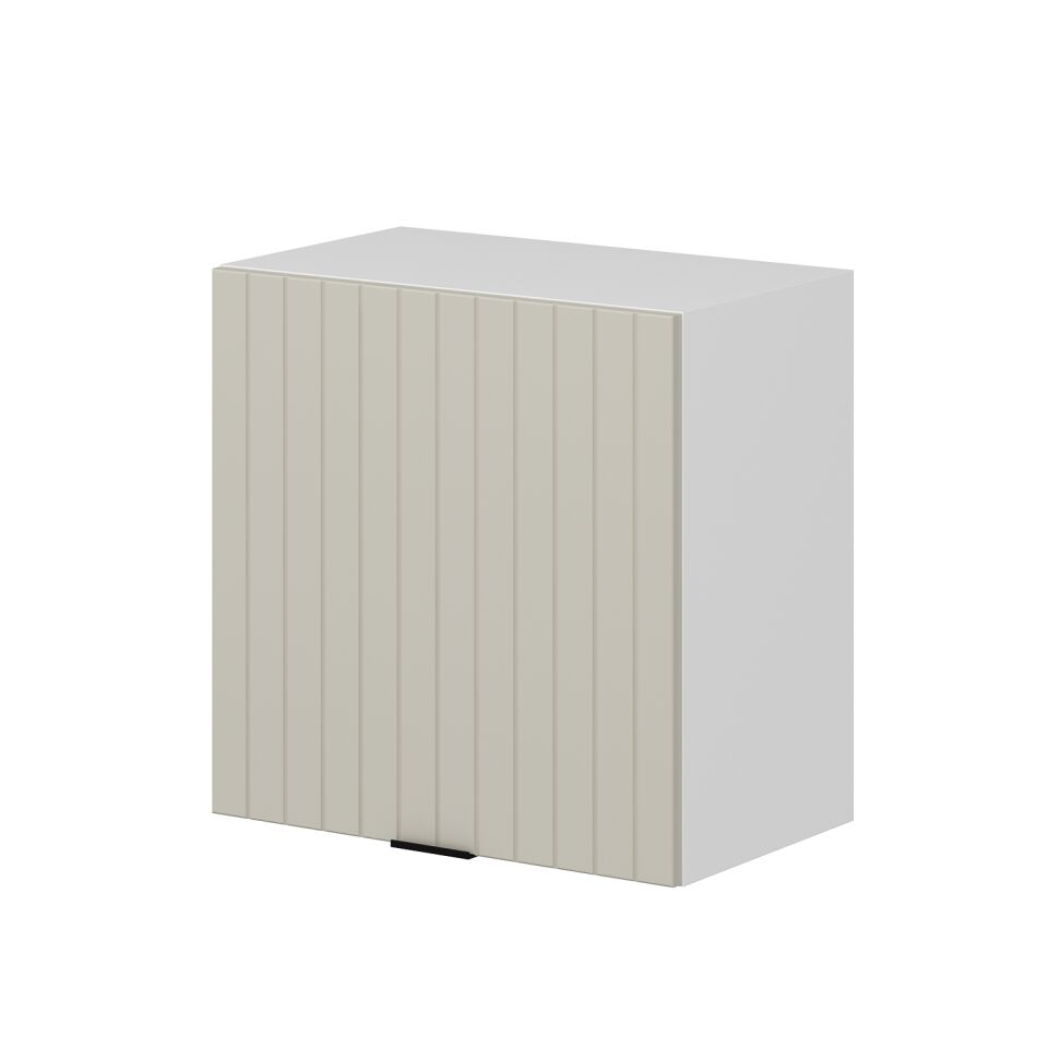 Alvinka Mutfak Modül Mbr_B Üst 1Dk 60-60-H72Cm Asp Dolap Beyaz Kumtaşı Mdf