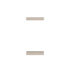 Minar Gizli Tutuculu 2'li Duvar Rafı 23 cm - Sonomo