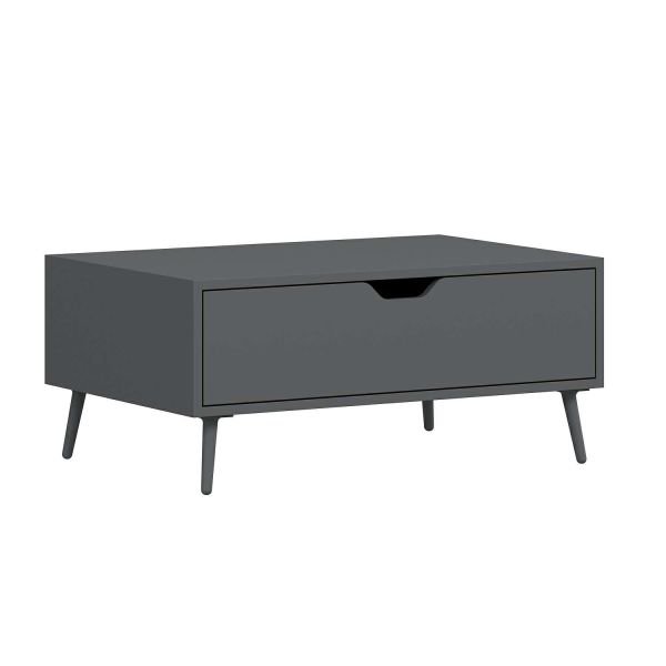 Elina Ayaklı Orta Sehpa - Antrasit/Antrasit