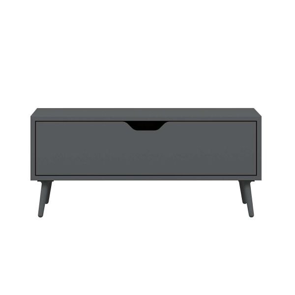 Elina Ayaklı Orta Sehpa - Antrasit/Antrasit