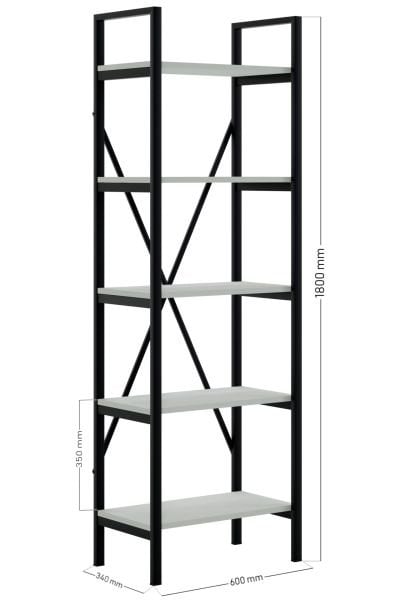 Cera Kitaplık 60 - Beyaz