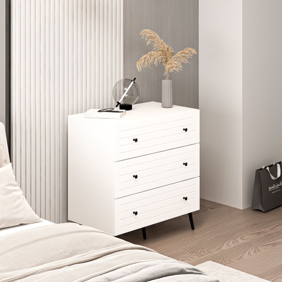 Bona Country 3 Çekmeceli Mebran Şifonyer