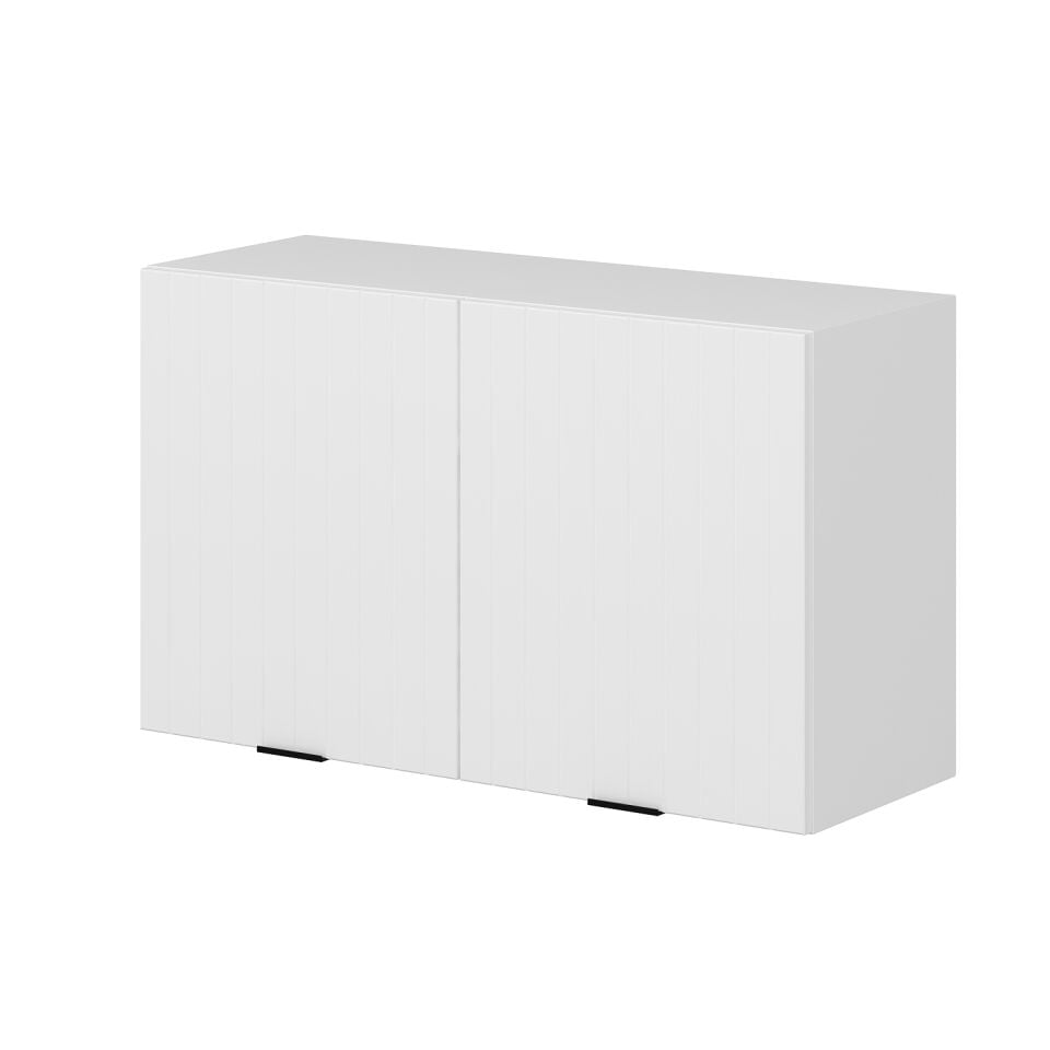 Alvinka Mutfak Modül Mbr_B Üst 2Dk1R 100-H60Cm Dolap Beyaz Beyaz