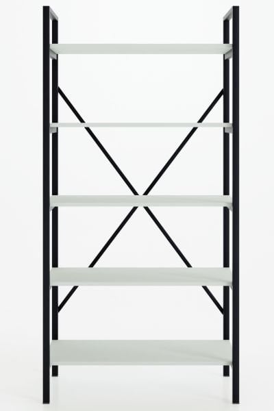 Ceramical Kitaplık 90 - Beyaz