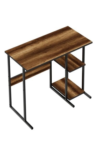 Cera Eko Raflı Masa - Barok Ceviz