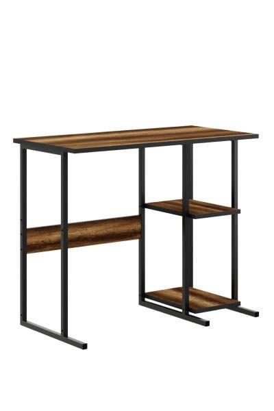 Cera Eko Raflı Masa - Barok Ceviz