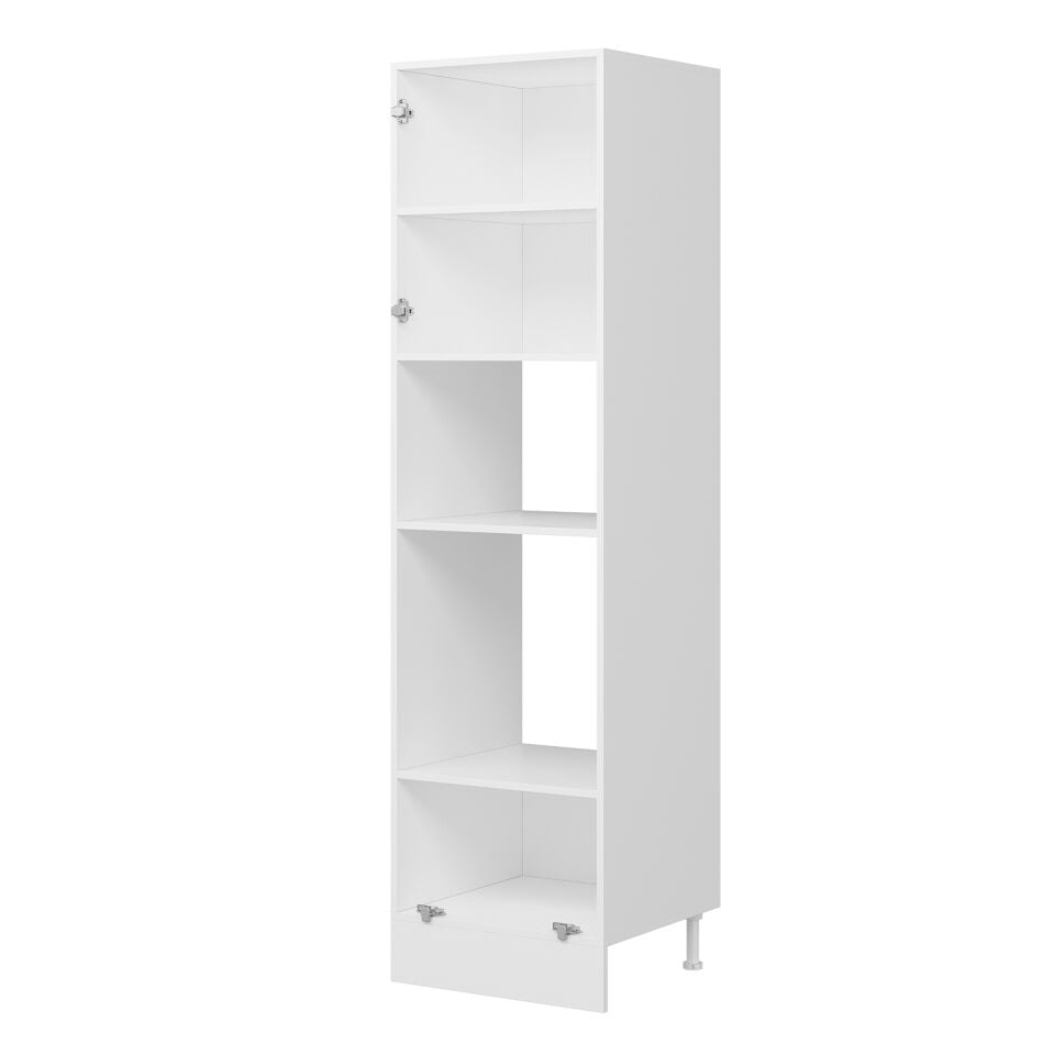 Alvinka Mutfak Modül Mbr_B 60-H222Cm Boy Ank Dolabı Beyaz Kumtaşı